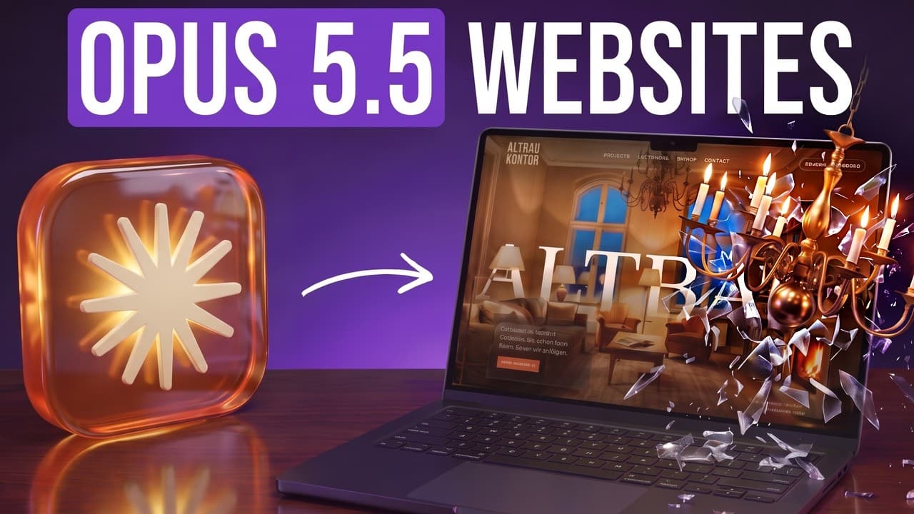 Eine Website mit Scroll-Film in 4 Schritten, gebaut mit Claude Code