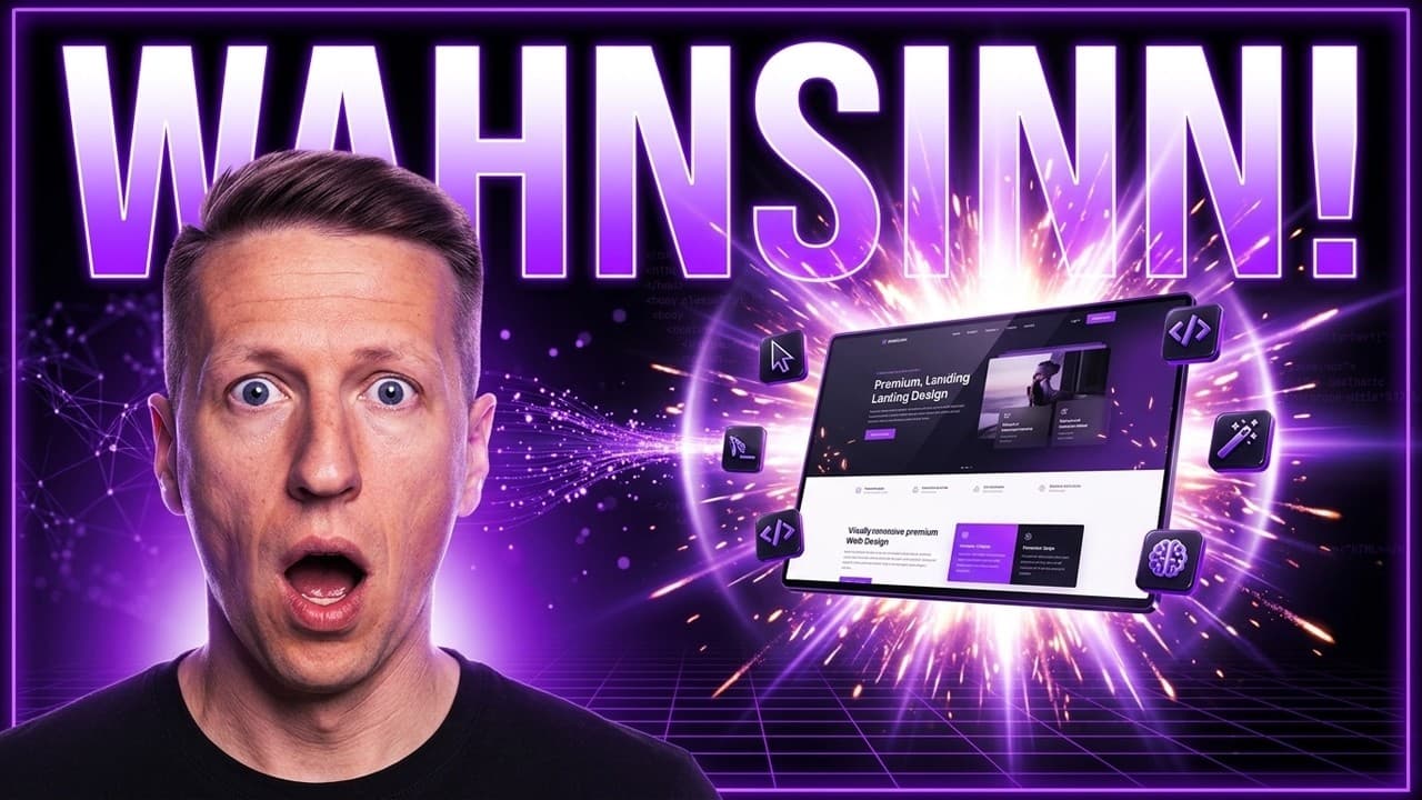 Premium-Website mit KI in 30 Minuten bauen