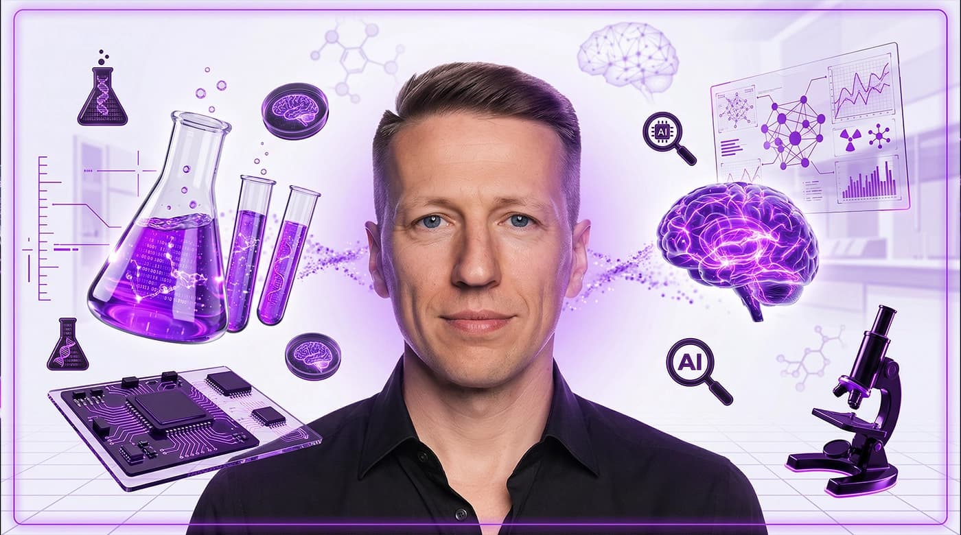 Jannis Gerlinger im KI-Labor